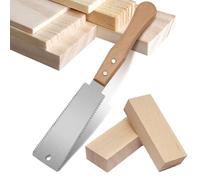 WBJKZJD 6 Inch Hand Saw, Japanese Pull Saw Double-sided Fine Teeth Wood Saw for Hardwood & Softwood Woodworking Trim (15/17TPI)