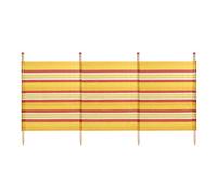 WBL Printed Outdoor Standard Stripes Windbreak available in Yellow - 4 Pole