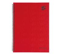 Wbnd Notebook Rld 160PG A4 Red PK5