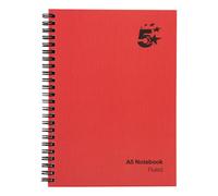 Wbnd Notebook Rld 160PG A5 Red PK5