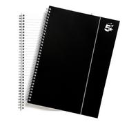 Wbnd Notebook Rld 80GSM A4 BLK PK6