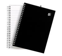 Wbnd Notebook Rld 80GSM A5 BLK PK5