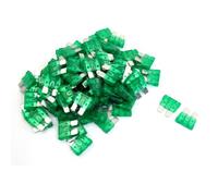 WBNFFUCYU 100 Pcs Car Auto 30A Middle Size Blade Fuses Green