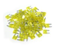 WBNFFUCYU 100pcs 20A ATS Blade Car SUV Fuses Yellow