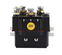 WBNFFUCYU DC Contactor 400A 2PDT Coil Voltage 12V 24V 36V 48V 60V Electric Winch to Control The Forward and Reverse Rotation of Motor(24v)