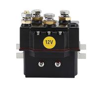 WBNFFUCYU DC Contactor 400A 2PDT Coil Voltage 12V 24V 36V 48V 60V Electric Winch to Control The Forward and Reverse Rotation of Motor(12v)