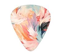 WBQLSL A feather like paint Guitar Picks - (Thin/Medium/Thick) Suitable for all types of string instruments,