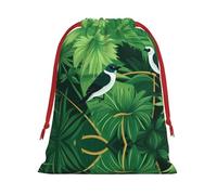 WBQLSL A pair of birds in the grass M Printed gift bags, perfect for weddings, Christmas, birthdays and anniversaries (S-L)