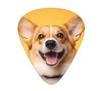 WBQLSL A simple corgi Guitar Picks - (Thin/Medium/Thick) Suitable for all types of string instruments,