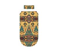 WBQLSL Abstract Architectural Patterns Printed Newborn Swaddle Sleeping Bag, Breathable Baby Swaddle Blanket Set