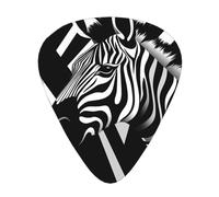 WBQLSL Agile Zebra Guitar Picks - (Thin/Medium/Thick) Suitable for all types of string instruments,