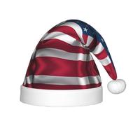 WBQLSL American Flag Children's holiday Christmas hats, Christmas event stage performance holiday party scene New Year party fashion children's hats