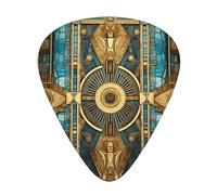 WBQLSL ancient fresco Guitar Picks - (Thin/Medium/Thick) Suitable for all types of string instruments,