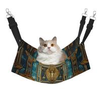 WBQLSL Ancient Fresco Large Printed pet Hammock - Sleeping Hammock for Cats, Ferrets, Puppies, Rabbits, Small Animals
