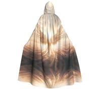 WBQLSL Angel's Wings Adult Hooded Cloak Hooded cape suitable for role-playing and theme parties