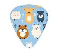 WBQLSL Animal Drawing Guitar Picks - (Thin/Medium/Thick) Suitable for all types of string instruments,