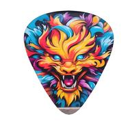 WBQLSL Art Graffiti Fox Guitar Picks - (Thin/Medium/Thick) Suitable for all types of string instruments,