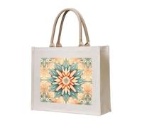 WBQLSL artistic circles Patterned Beach Tote | Perfect for the Beach, Picnics, Travel, and Poolside Leisure