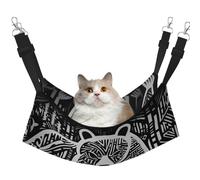 WBQLSL Asian Black Bear Sketch Large Printed pet Hammock - Sleeping Hammock for Cats, Ferrets, Puppies, Rabbits, Small Animals