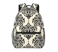 WBQLSL Asian Elephants Lightweight travel backpack suitable for hiking, business trips, camping, fitness, school, university, and other occasions, featuring a multi-pocket design.