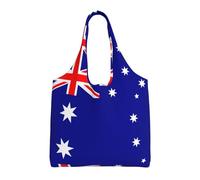 WBQLSL Australian flag Printed women's canvas bag - casual shoulder bag + handbag dual-purpose design,