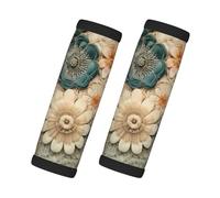 WBQLSL Ball of Flowers Printed Handle Cover - Highly Elastic and wear-Resistant Material, Easy to Install, a Good Travel Helper