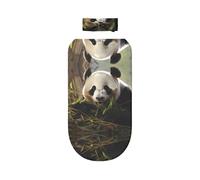 WBQLSL Beautiful Giant Panda Printed Newborn Swaddle Sleeping Bag, Breathable Baby Swaddle Blanket Set
