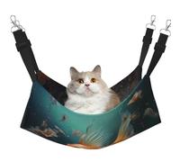WBQLSL Beautiful Little Goldfish Medium Printed pet Hammock - Sleeping Hammock for Cats, Ferrets, Puppies, Rabbits, Small Animals