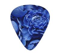 WBQLSL Beautiful peonies Guitar Picks - (Thin/Medium/Thick) Suitable for all types of string instruments,