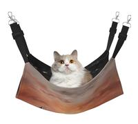 WBQLSL Beautiful Sunset Medium Printed pet Hammock - Sleeping Hammock for Cats, Ferrets, Puppies, Rabbits, Small Animals