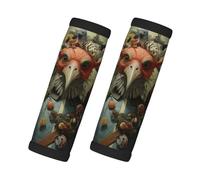 WBQLSL Bird's Head Printed Handle Cover - Highly Elastic and wear-Resistant Material, Easy to Install, a Good Travel Helper