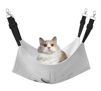 WBQLSL Black and White Planet Large Pattern pet Hammock - Sleeping Hammock for Cats, Ferrets, Puppies, Rabbits, Small Animals