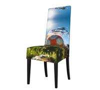 WBQLSL Blitzkrieg Football Party chair covers stretch dining chair covers for dinners meetings and celebrations