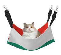 WBQLSL Bulgarian Flag Large Printed pet Hammock - Sleeping Hammock for Cats, Ferrets, Puppies, Rabbits, Small Animals