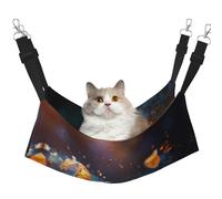 WBQLSL Butterfly Medium Pattern pet Hammock - Sleeping Hammock for Cats, Ferrets, Puppies, Rabbits, Small Animals