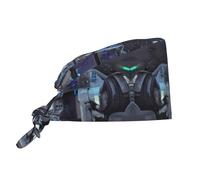WBQLSL Cabin of The Future Printed Breathable Work hat - Sweat-Absorbent Band Design, Suitable for Men and Women, Black