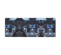 WBQLSL Cabin of the Future Printed Mouse and Keyboard Pad (11.8 x 31.5 inches) | Perfect for Gaming and Office