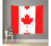 WBQLSL Canadian flag Printed Wall Hanging - 60x51 inches Dormitory Bedroom Wall Decor Gift