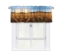 WBQLSL cane Printed blackout curtains 54x18 inches, for simple partition curtains for doors and windows