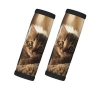 WBQLSL cat Printed Handle Cover - Highly Elastic and wear-Resistant Material, Easy to Install, a Good Travel Helper
