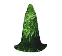 WBQLSL cedarwood L Printed Robe Cape | Hooded | Cosplay Costume | Halloween Party Prop | S/M/L