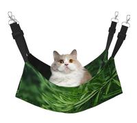 WBQLSL Cedarwood Medium Pattern pet Hammock - Sleeping Hammock for Cats, Ferrets, Puppies, Rabbits, Small Animals
