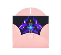 WBQLSL centre plan Pink Holiday Cards - Perfect for birthdays, weddings, and Christmas cards