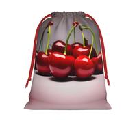 WBQLSL Chilean cherries M Printed gift bags, perfect for weddings, Christmas, birthdays and anniversaries (S-L)
