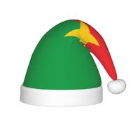 WBQLSL Christmas party hats, Christmas and New Year event stage performances and other holiday party scenes, Flag of Burkina Faso children's Christmas hats