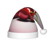WBQLSL Christmas party hats, Christmas and New Year event stage performances and other holiday party scenes, Chilean cherries children's Christmas hats