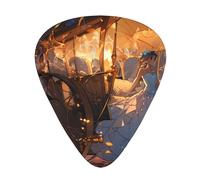 WBQLSL Cinderella Guitar Picks - (Thin/Medium/Thick) Suitable for all types of string instruments,