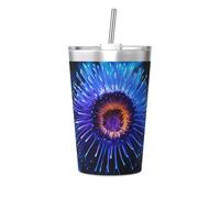 WBQLSL Clams Insulated Straw Cup Ideal for Gym use or Carrying on The go