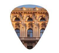WBQLSL classical architecture Guitar Picks - (Thin/Medium/Thick) Suitable for all types of string instruments,