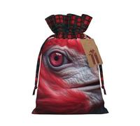 WBQLSL Close-up flamingo Printed Flower Pocket 8.3x11.8 Inch Holiday Party Decoration Gift Bag Candy Snack Storage Bag